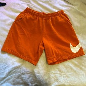 Vintage Bright Orange Nike Shorts